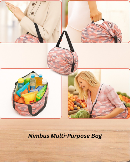 Nimbus Self-folding Bag - One Bag, Endless Possibilities!