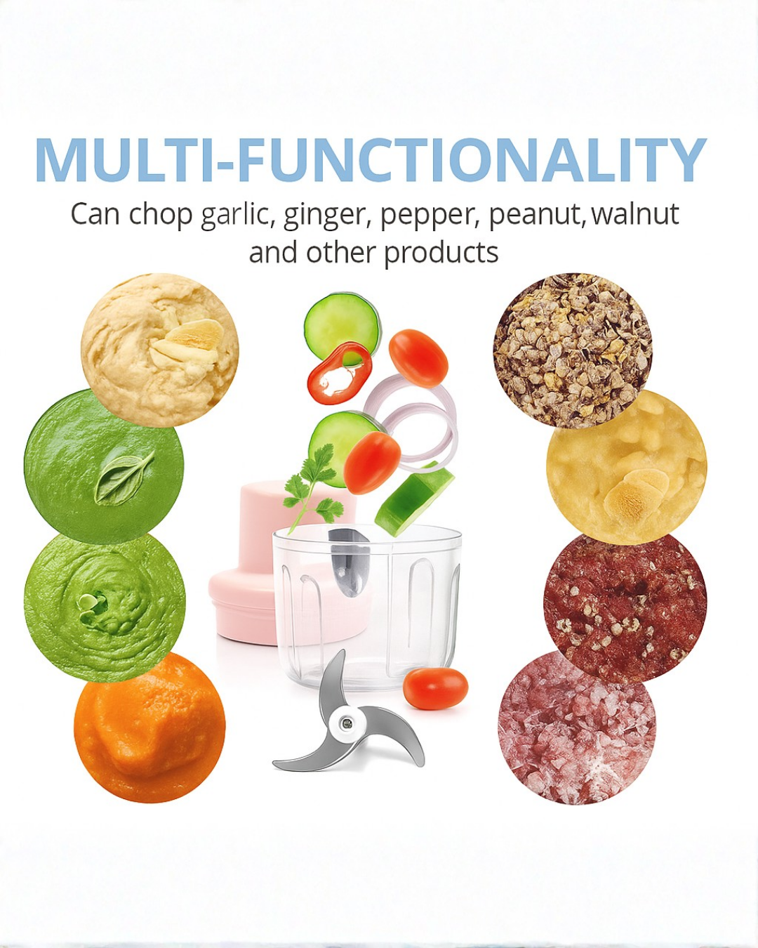 ChopOn Mini - Small size. Big prep power!