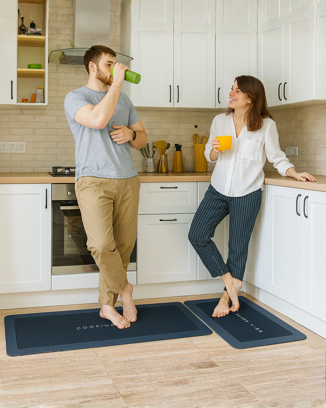 UltraAbsorb Mat Set - Dry, Anti Slip, Comfy Floor Mats For Happy Homes!