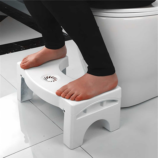 Plastic Foldable Anti-Constipation Stool with Air Freshener Slot
