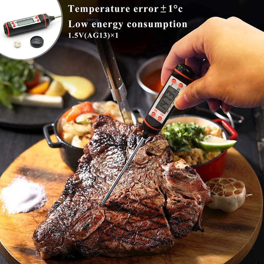 Kitchen Food Meat Thermometers (Stainless Steel)