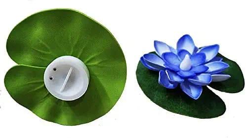 Lotus Flower Water Sensor LED Diyas (Pack of 6)