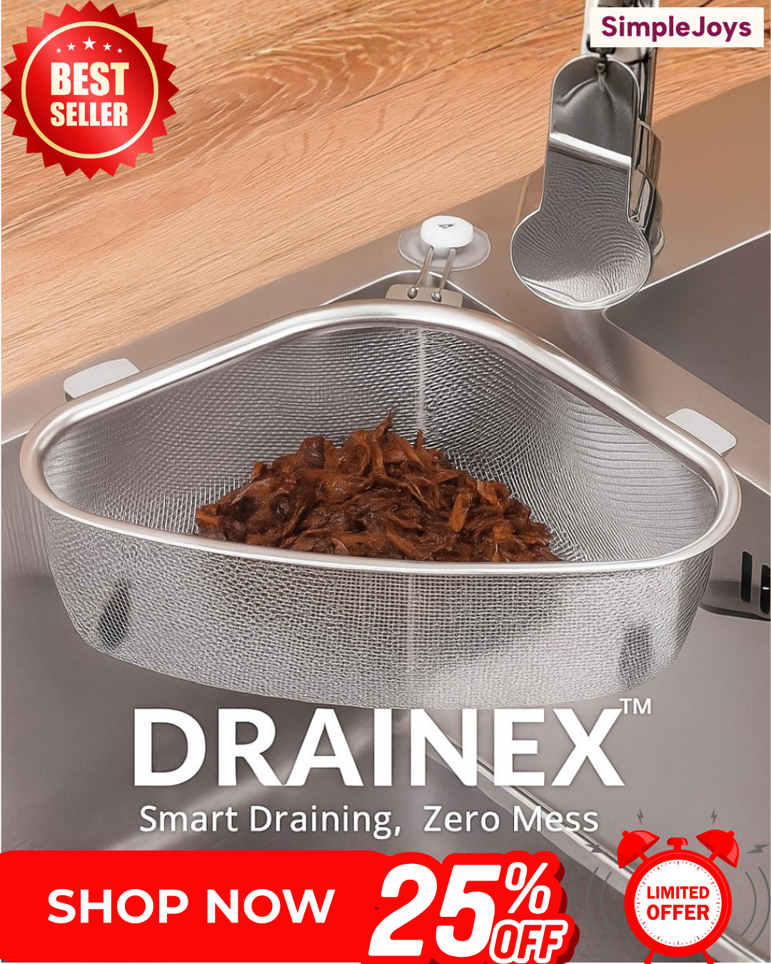 Drainex - Drain leftover liquid waste fast, clean and simple!