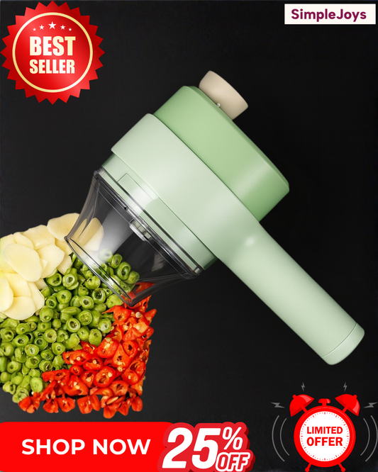 HandyChef Mini - Big chopping power, small enough to fit in your hand!