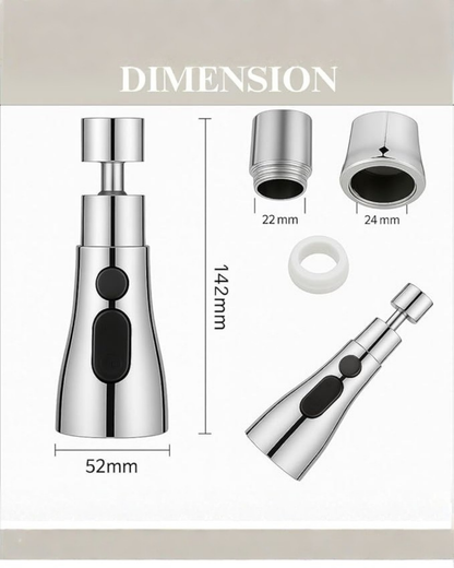 FlowFlex 360 - Three ways to wash. One effortless flow!