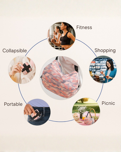 Nimbus Self-folding Bag - One Bag, Endless Possibilities!