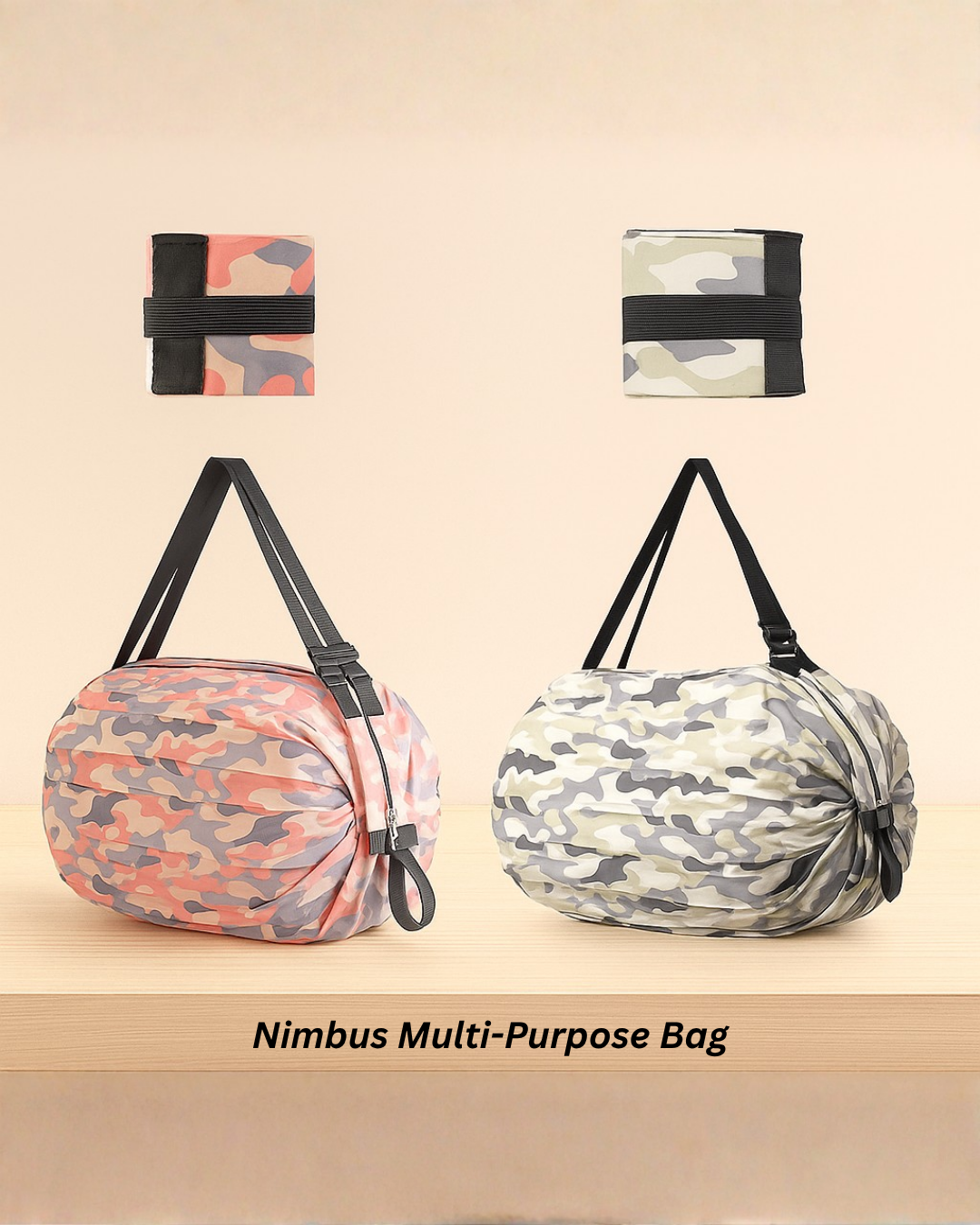 Nimbus Self-folding Bag - One Bag, Endless Possibilities!